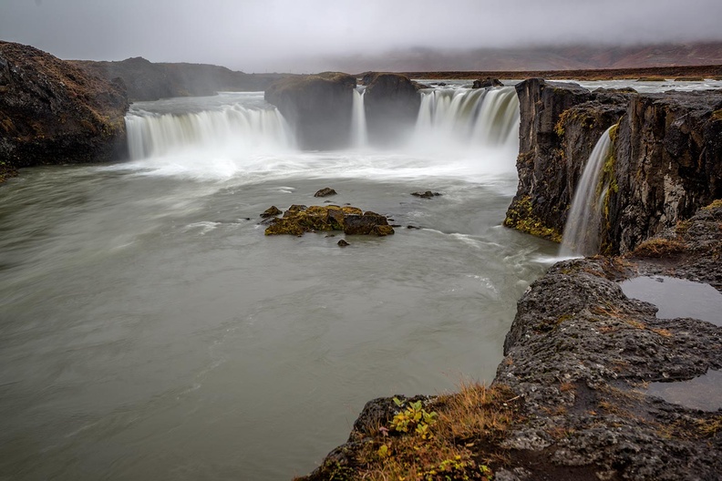  ВодопадGodafoss-Исландия