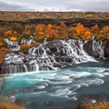Исландия.Iceland.Hraunfossar.Waterfall (2).jpg