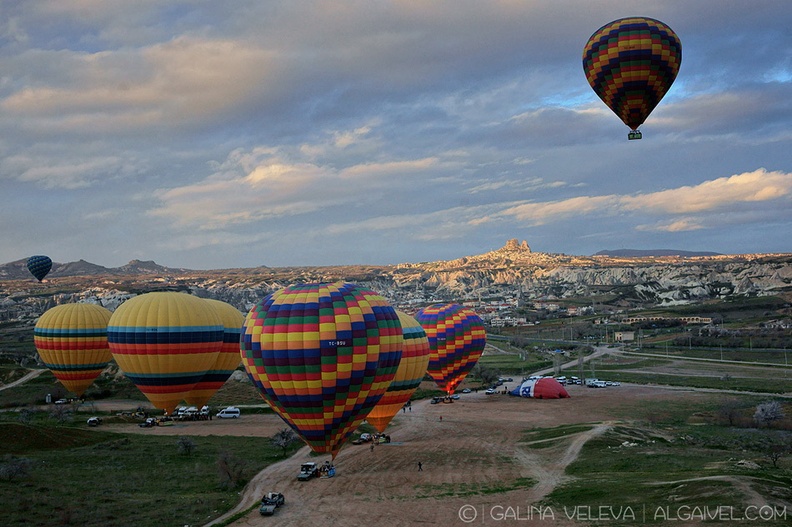 Кападокия, Cappadocia, Kapadokya полет с балон