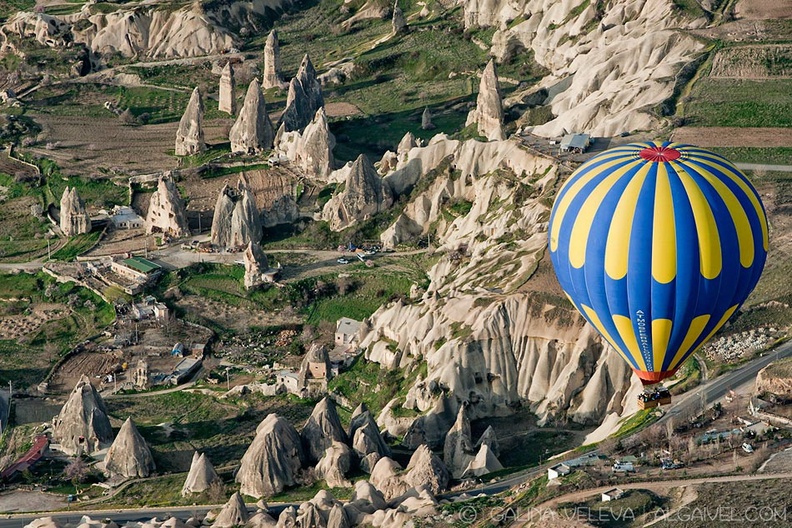 Кападокия, Cappadocia, Kapadokya полет с балон
